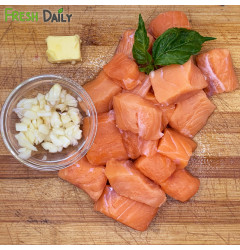 Salmon Cubes  ( 280grams )